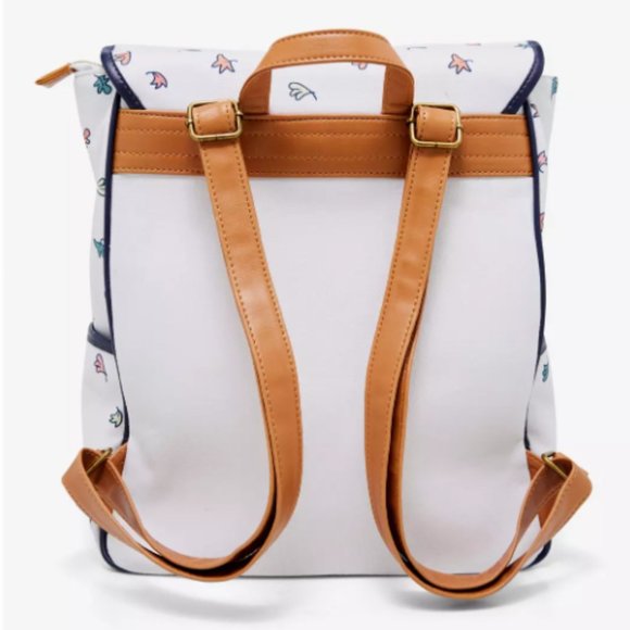 Heartstopper Truham Leaves Canvas Backpack NWT - Picture 3 of 12